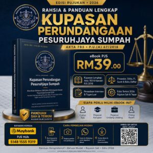eBOOK Kupasan Perundangan Pesuruhjaya Sumpah (Akta 783 & Kaedah-Kaedah PJS 2018) – Edisi 2026